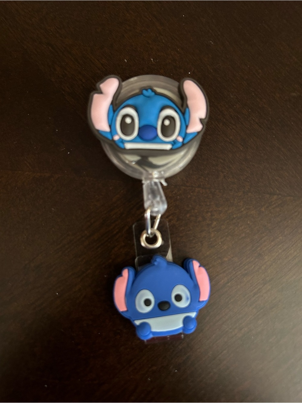 Brand New Lilo & Stitch “Stitch” Retractable ID Badge Holder